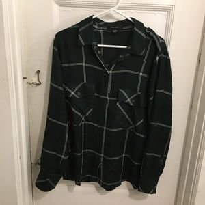 Plaid Sanctuary Top - Size Medium